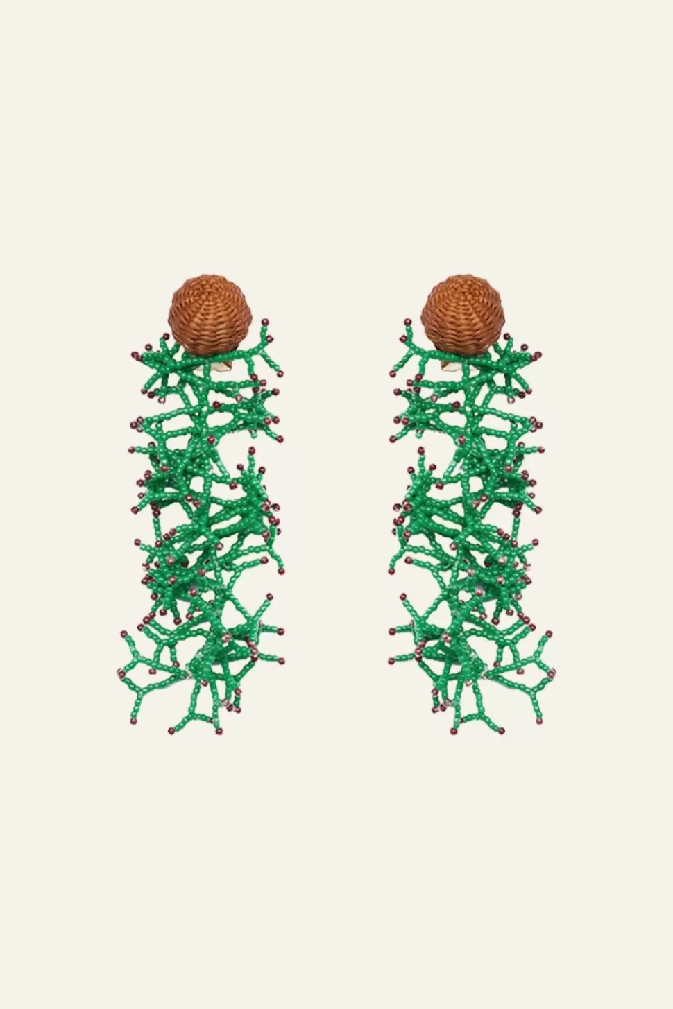 Johanna Ortiz Jewelry | Aclla Del Sol Earrings In Limemint