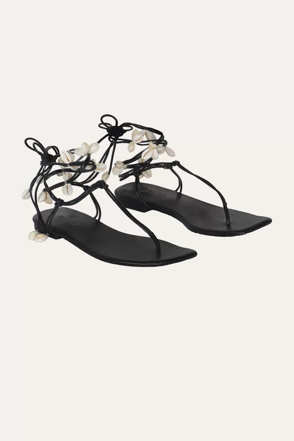 Johanna Ortiz Shoes | Amazonia Peruana Sandals In Black