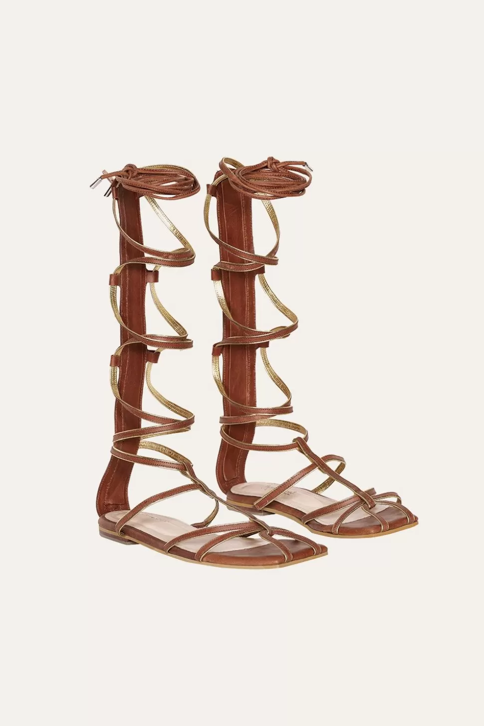 Johanna Ortiz Shoes | Baquiana Gladiators In Brown