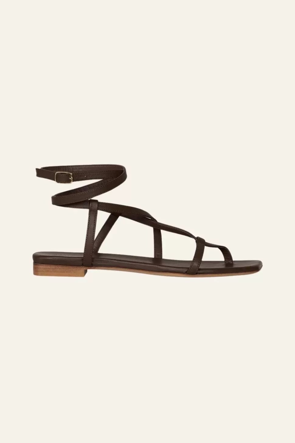 Johanna Ortiz Shoes | Central Portions Sandals In Chocolate