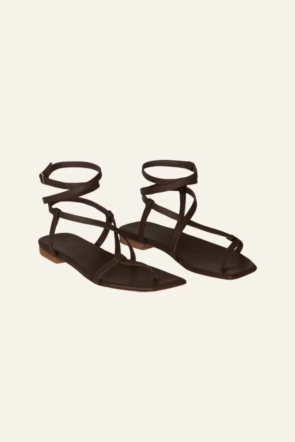 Johanna Ortiz Shoes | Central Portions Sandals In Chocolate