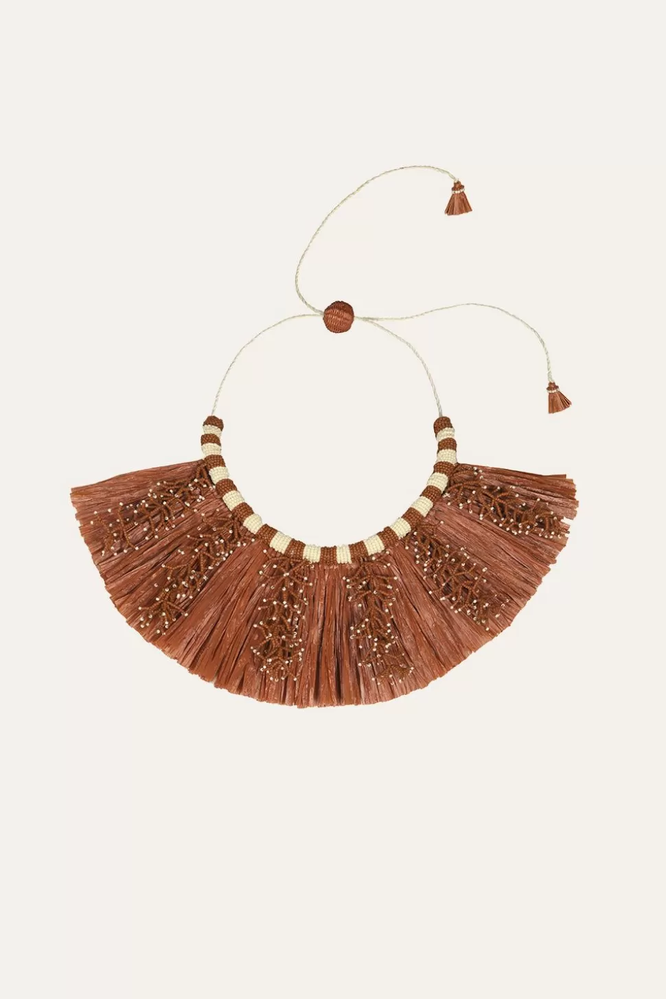 Johanna Ortiz Jewelry | Cine Afrique Necklace In Brown