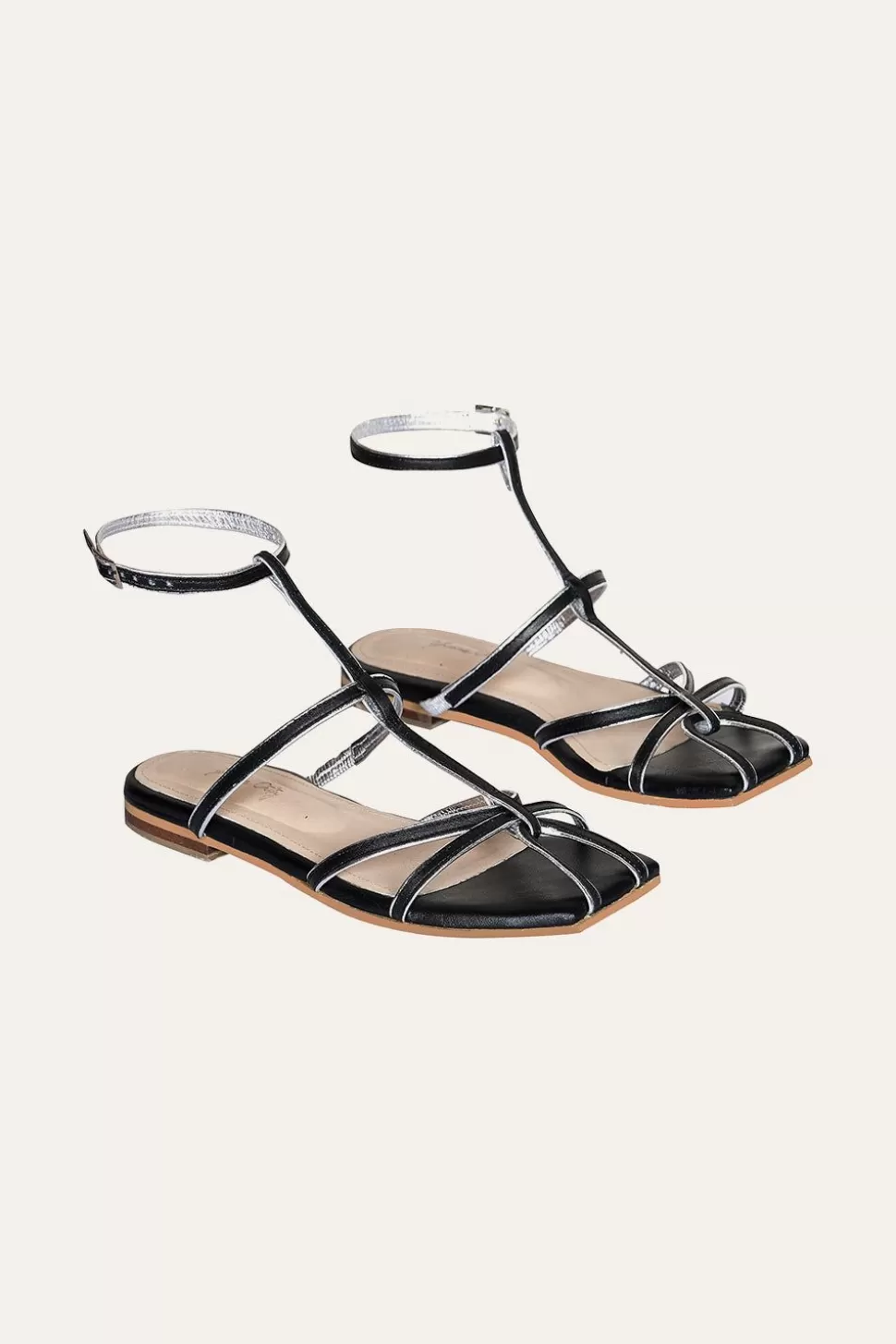 Johanna Ortiz Shoes | Conquistadora Sandals In Black