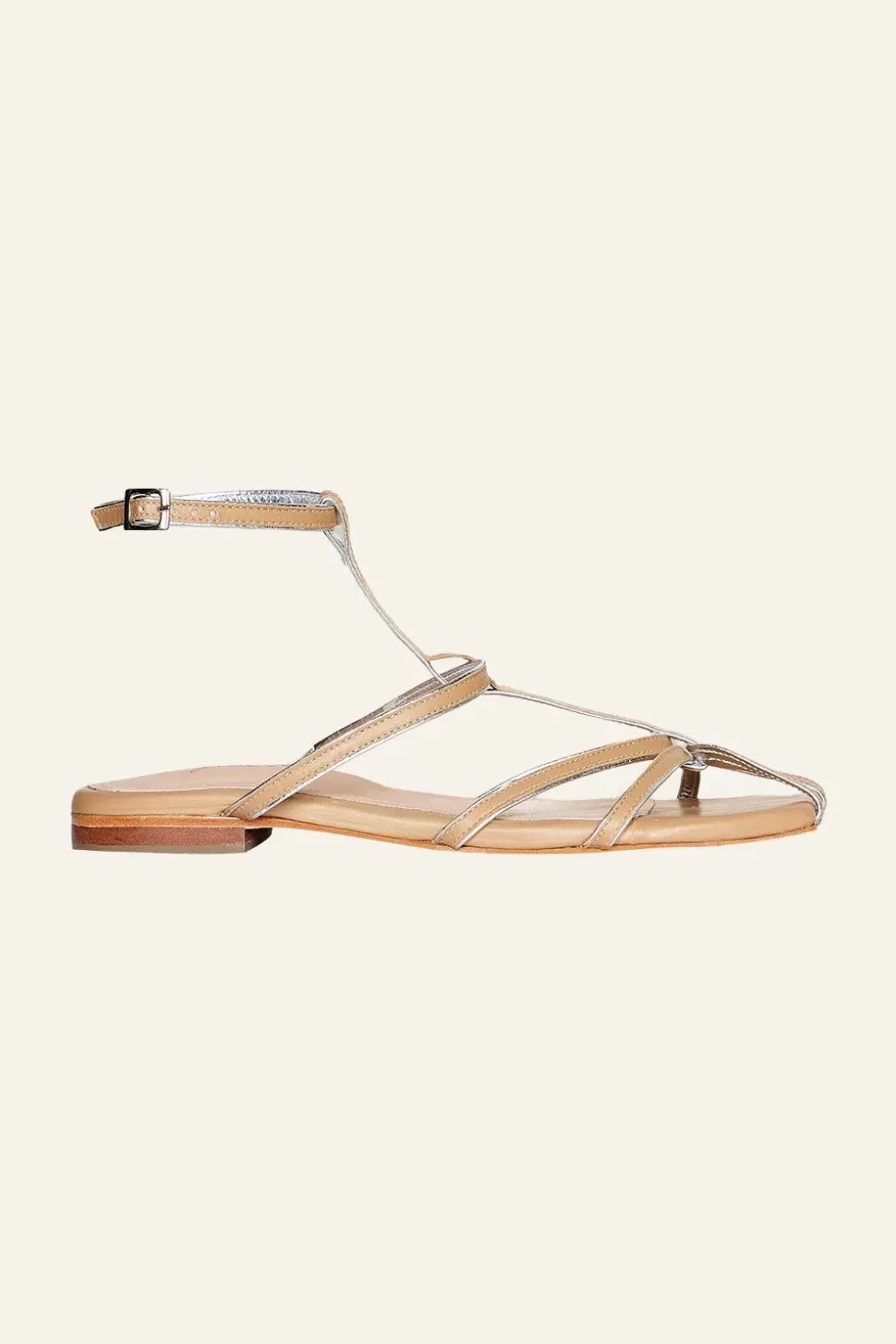 Johanna Ortiz Shoes | Conquistadora Sandals In Nude