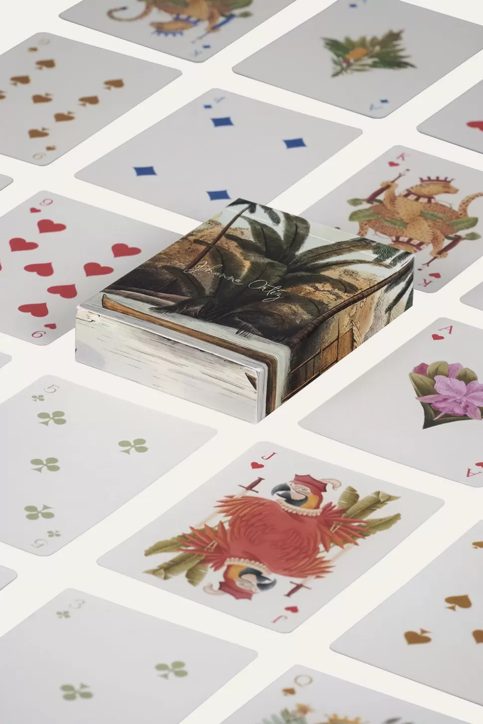 Johanna Ortiz Games | El Naipe Single Poker Deck In Tobacco