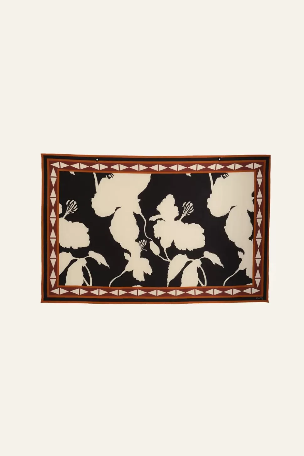 Johanna Ortiz Shawls | Elongo Florals Shawl In Black