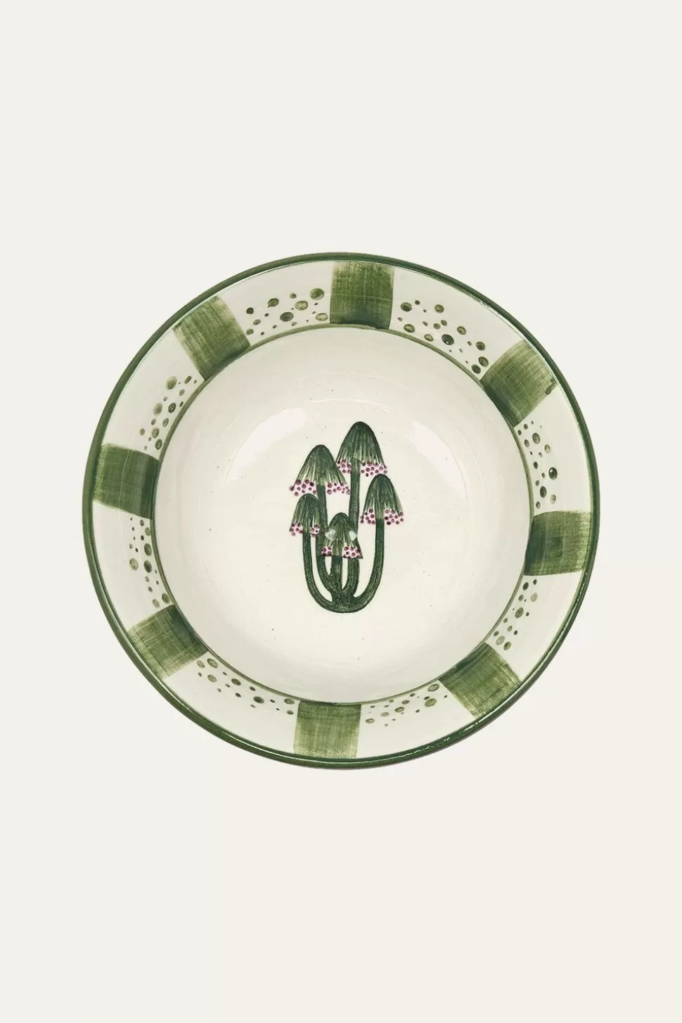 Johanna Ortiz Dinnerware | Hechizado Bowl In Green Set Of 2