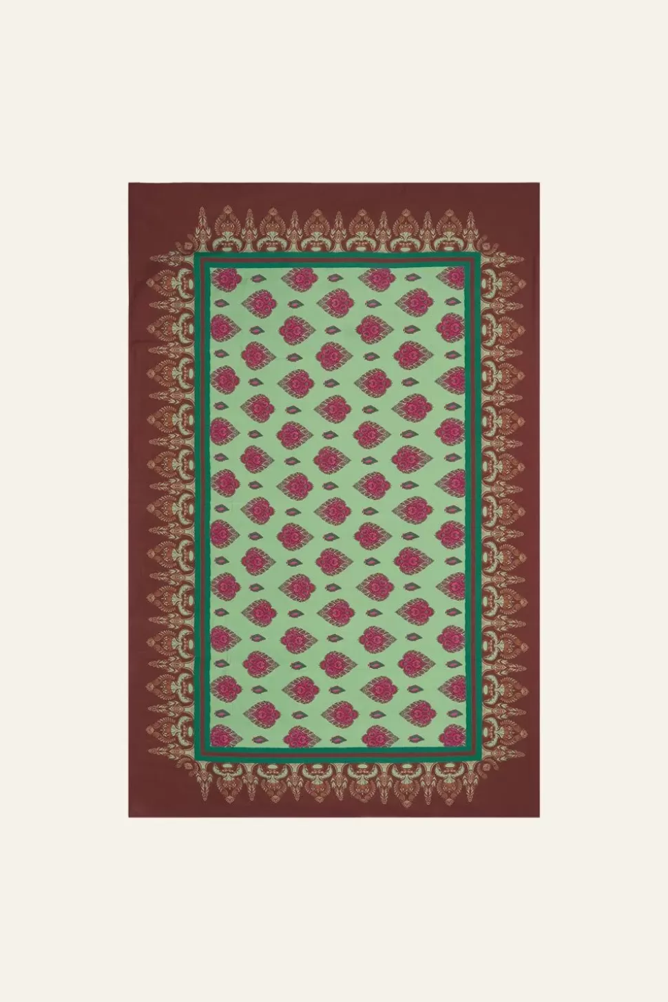 Johanna Ortiz Shawls | India Chintz Shawl In Green