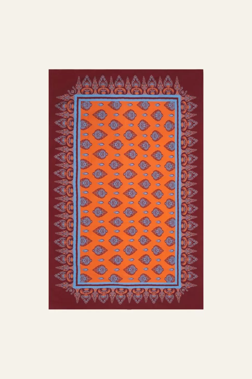 Johanna Ortiz Shawls | India Chintz Shawl In Orange