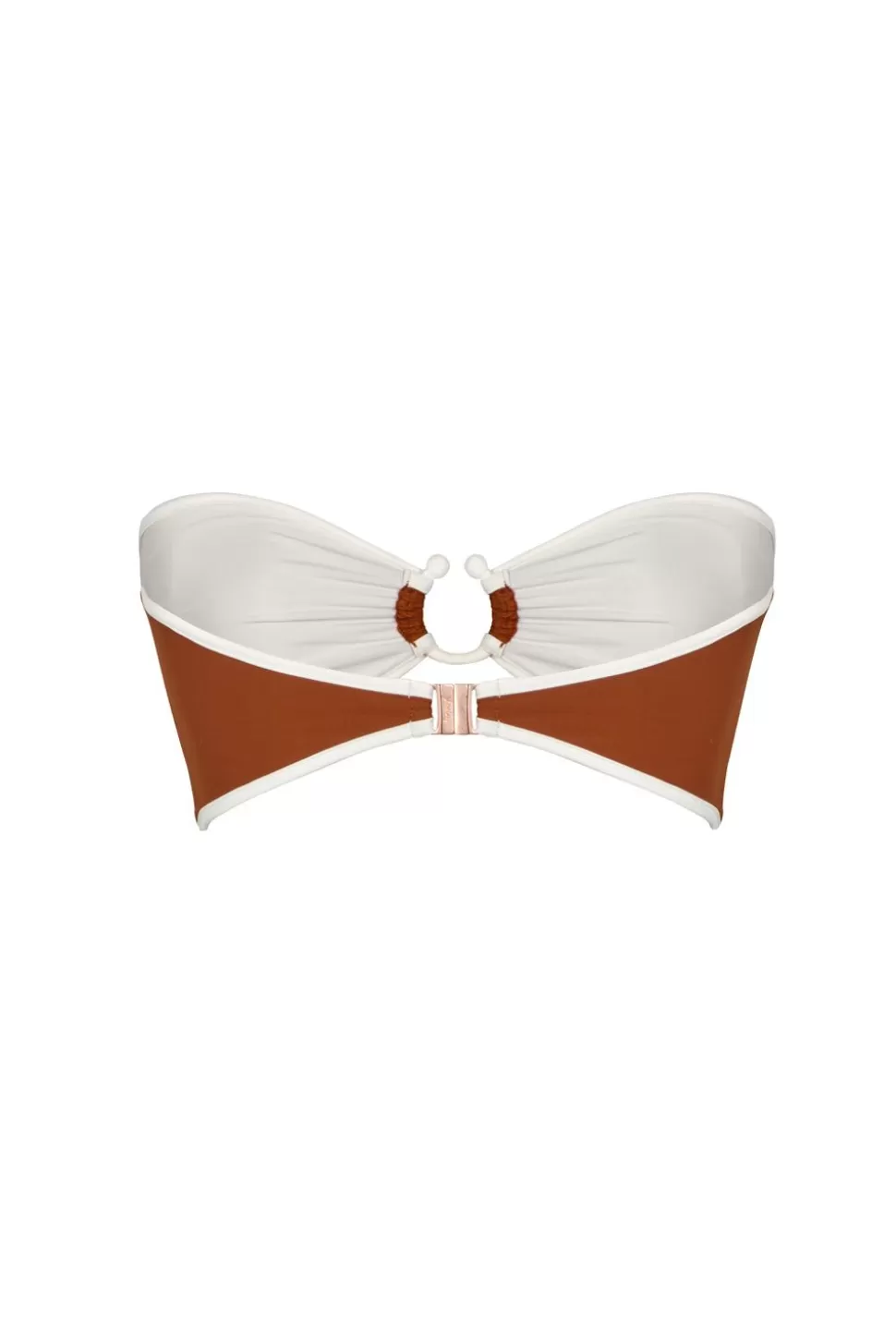 Johanna Ortiz Swimwear | Intense Colorings Bikini Top In Terracota