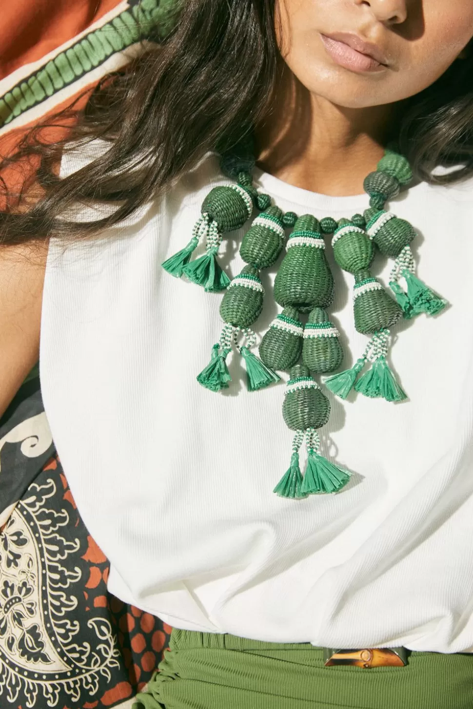 Johanna Ortiz Jewelry | Jump For Joy Necklace In Green