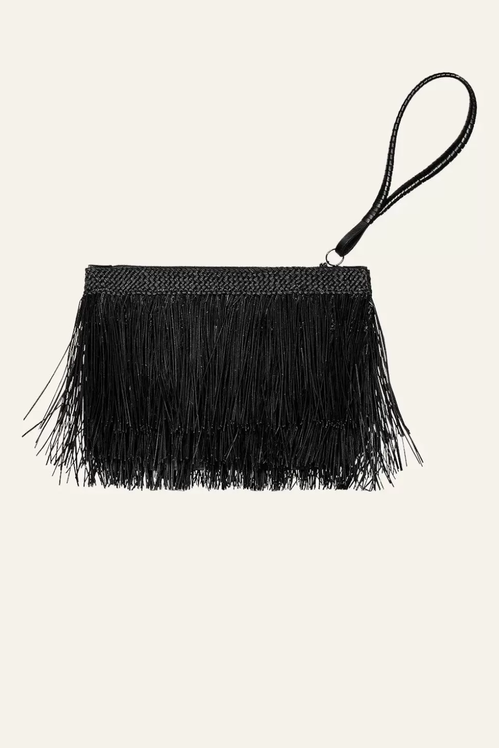 Johanna Ortiz Bags | Llanero Wristlet In Black