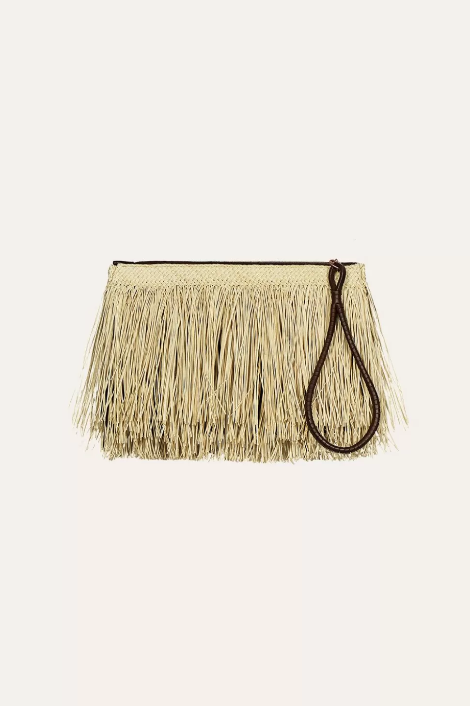 Johanna Ortiz Bags | Llanero Wristlet In Ecru