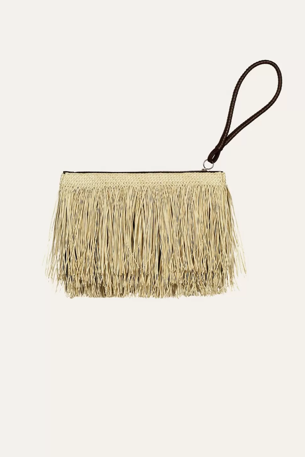 Johanna Ortiz Bags | Llanero Wristlet In Ecru