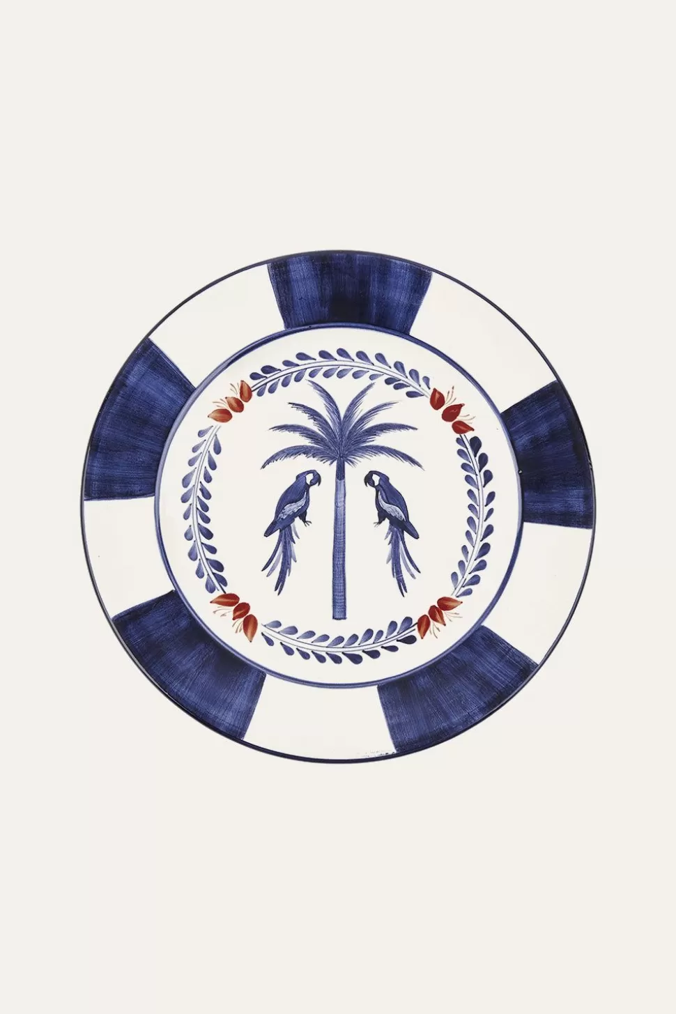 Johanna Ortiz Dinnerware | Macao Dinner Plate In Blue Set Of 2