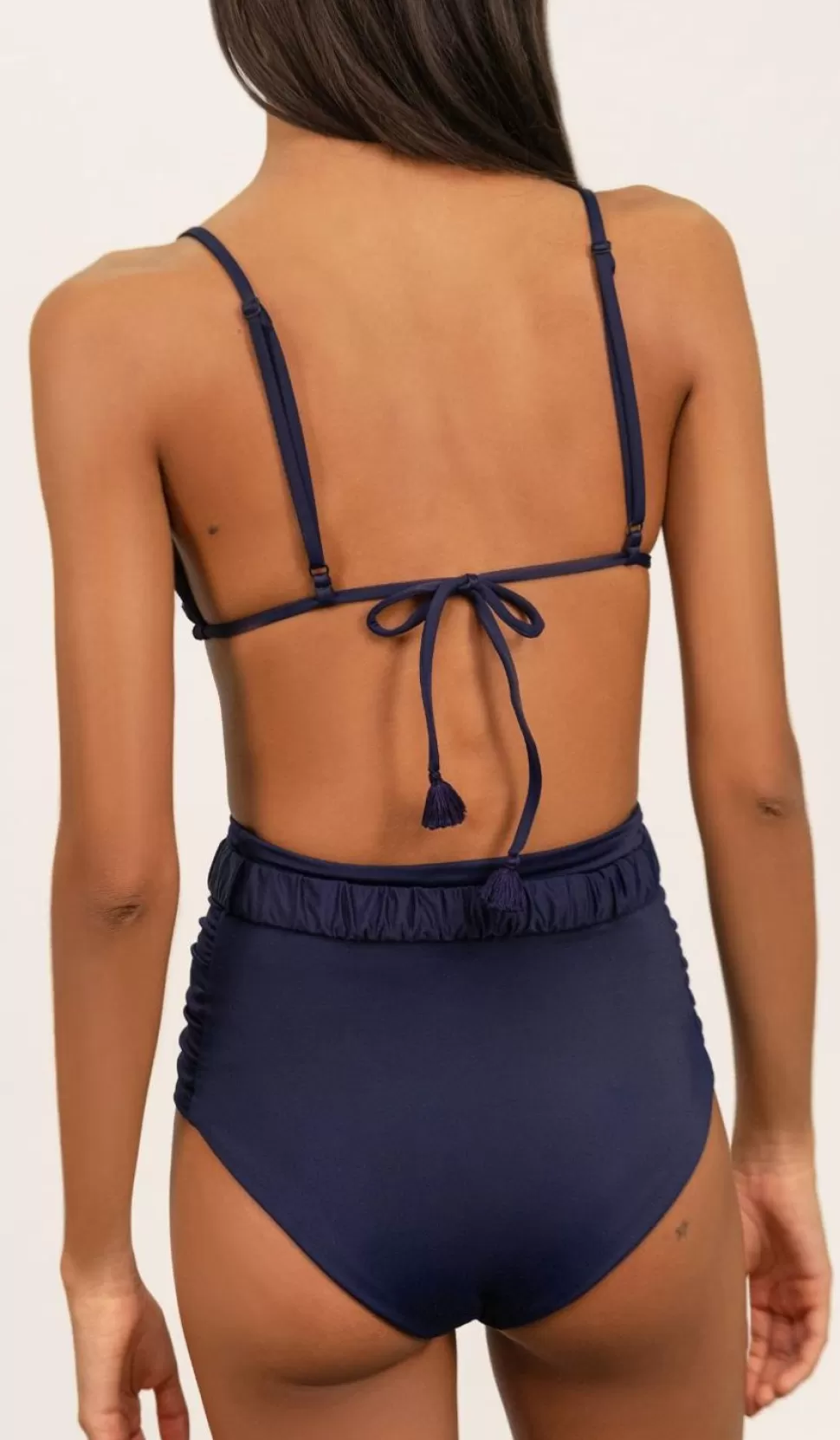 Johanna Ortiz Swimwear | Mahaba Bikini Bottom In Navy