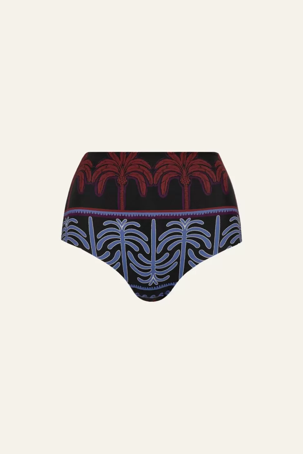 Johanna Ortiz Swimwear | Mahaba Bikini Bottom In Serengeti Navy