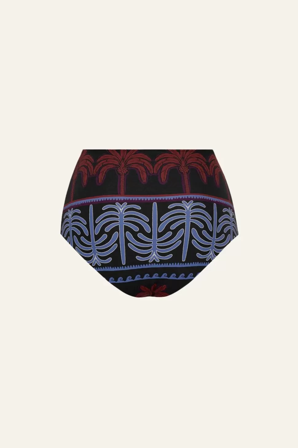 Johanna Ortiz Swimwear | Mahaba Bikini Bottom In Serengeti Navy