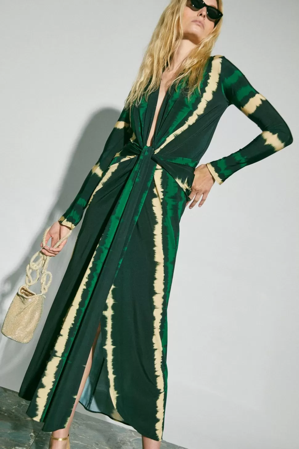 Johanna Ortiz Trending Now | Mito De La Selva Dress In Green