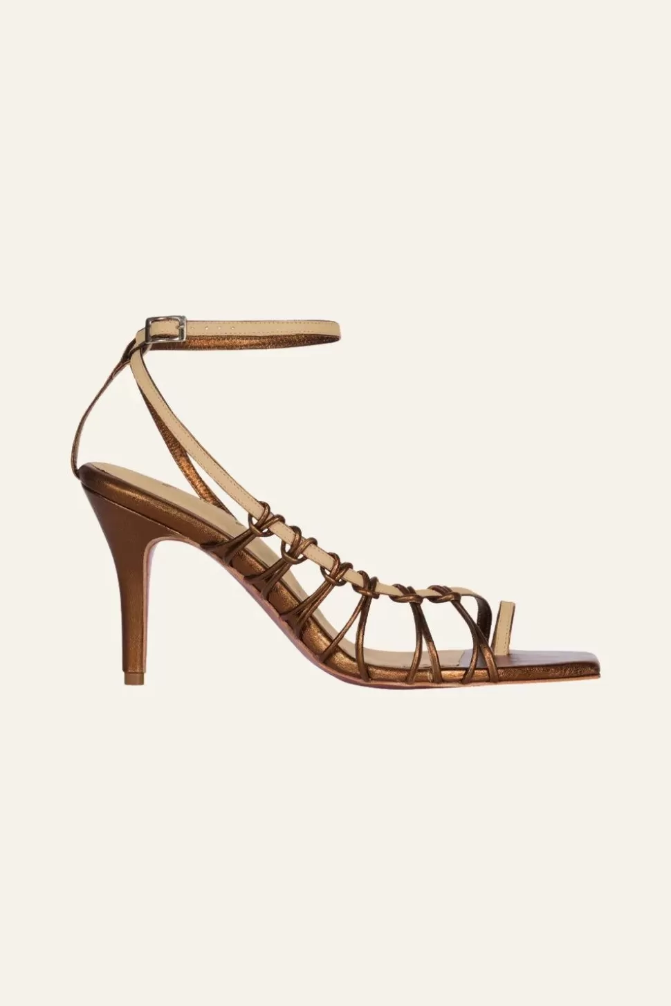 Johanna Ortiz Shoes | Nocturna Heels In Copper