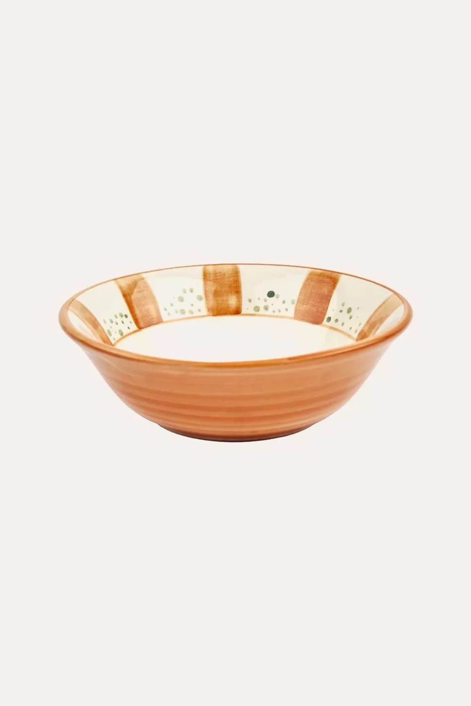 Johanna Ortiz Dinnerware | Palma Real Bowl In Mustard Set Of 2