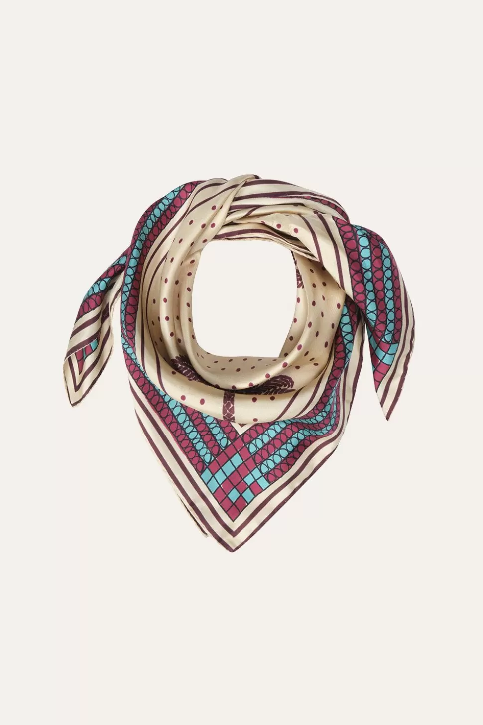 Johanna Ortiz Shawls | Palmas Canas Mini Scarf In Magenta