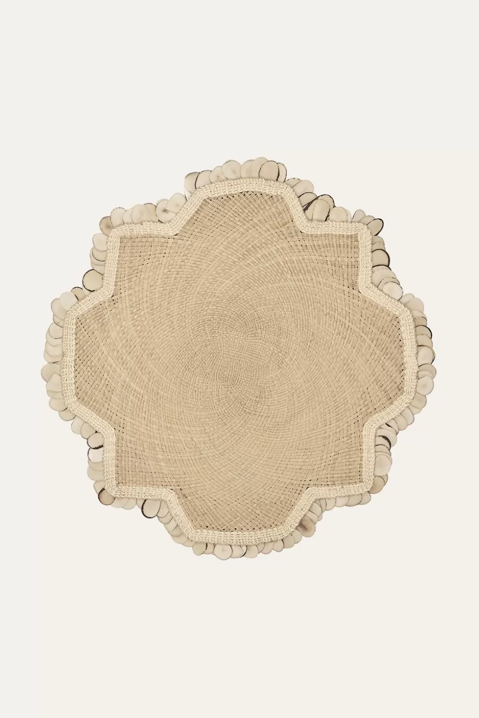 Johanna Ortiz Table Linens | Pichima Placemat In Ecru Set Of 2