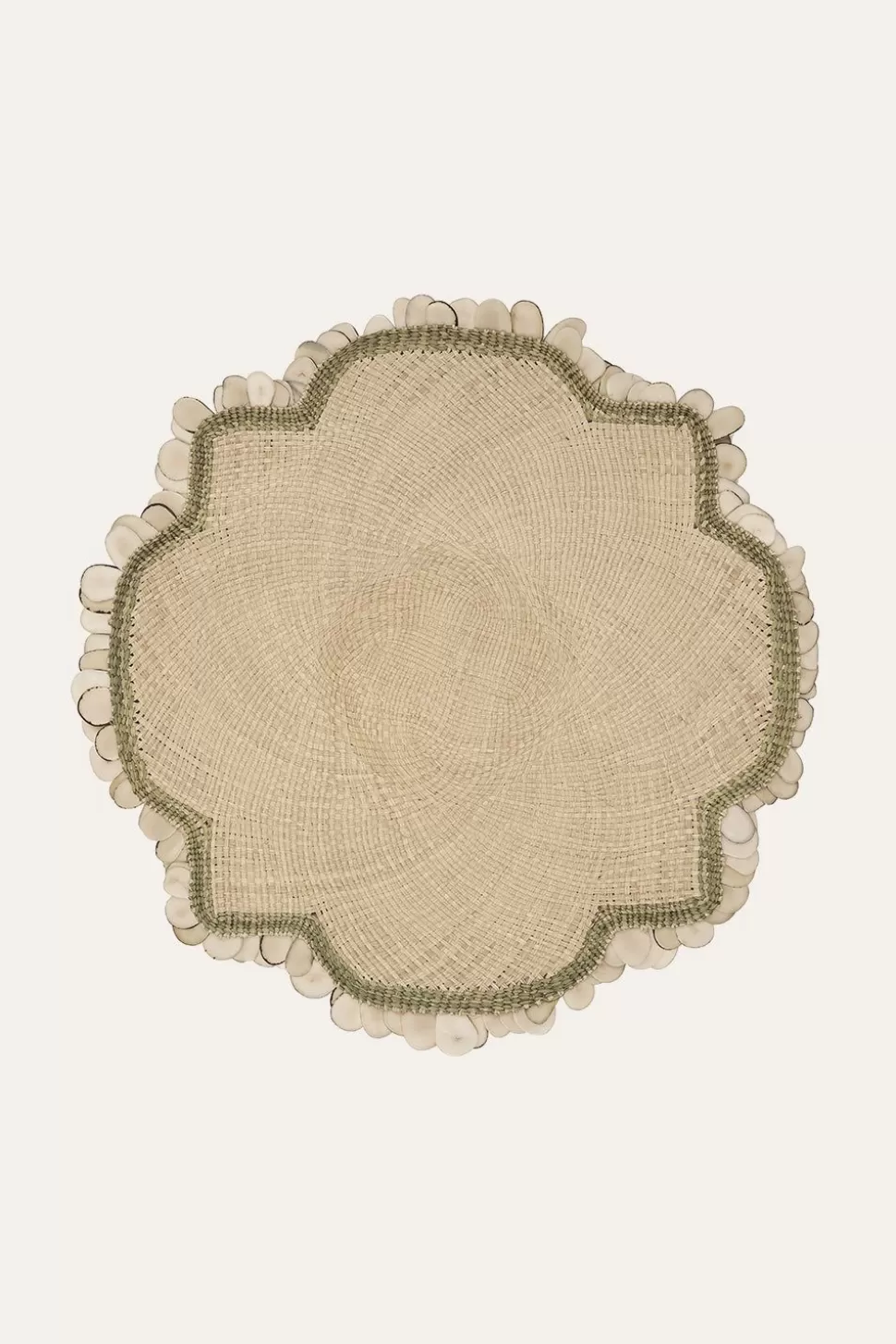 Johanna Ortiz Table Linens | Pichima Placemat In Jade Set Of 2