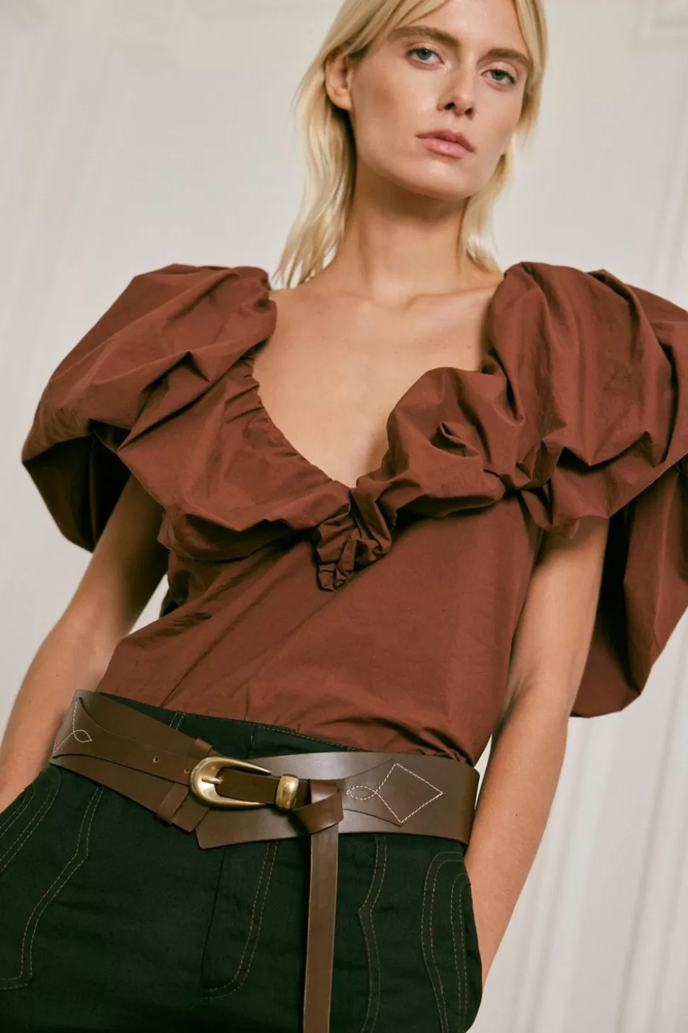 Johanna Ortiz Belts | Rodeo Revelry Belt In Chocolate