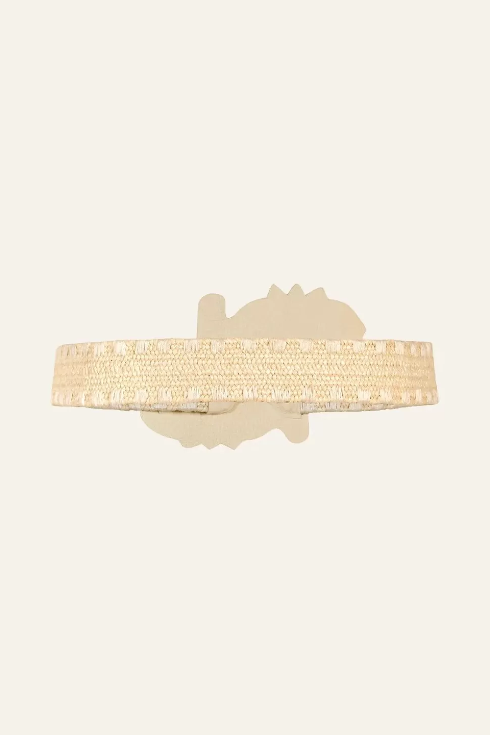 Johanna Ortiz Belts | Rustle Of Palm Trees Belt In Ecru