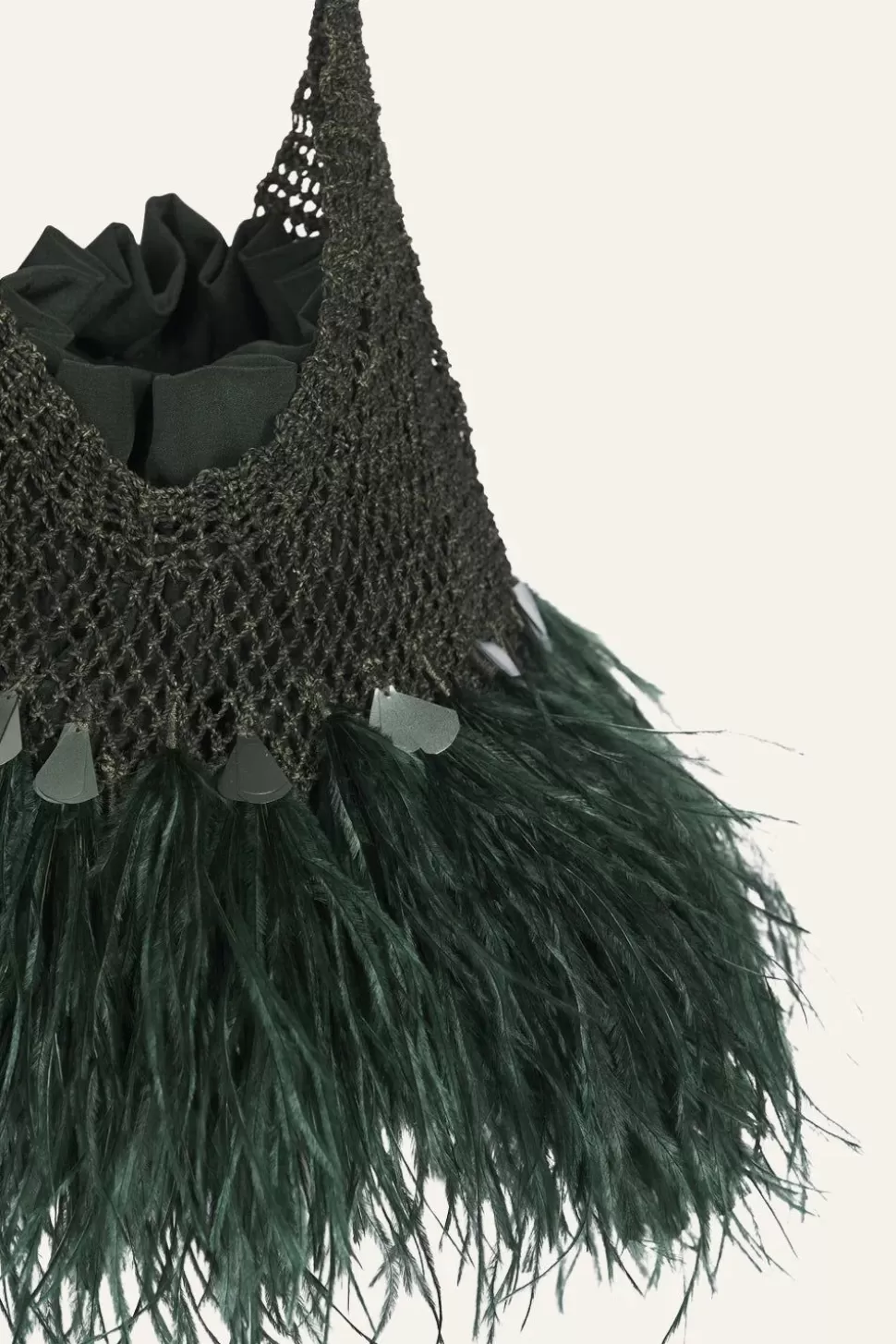 Johanna Ortiz Bags | Scents Of Memories Mochila In Forest Green