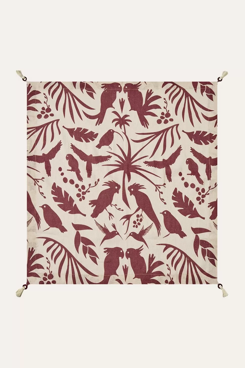 Johanna Ortiz Table Linens | Selva Alta Napkins In Marsala Set Of 4