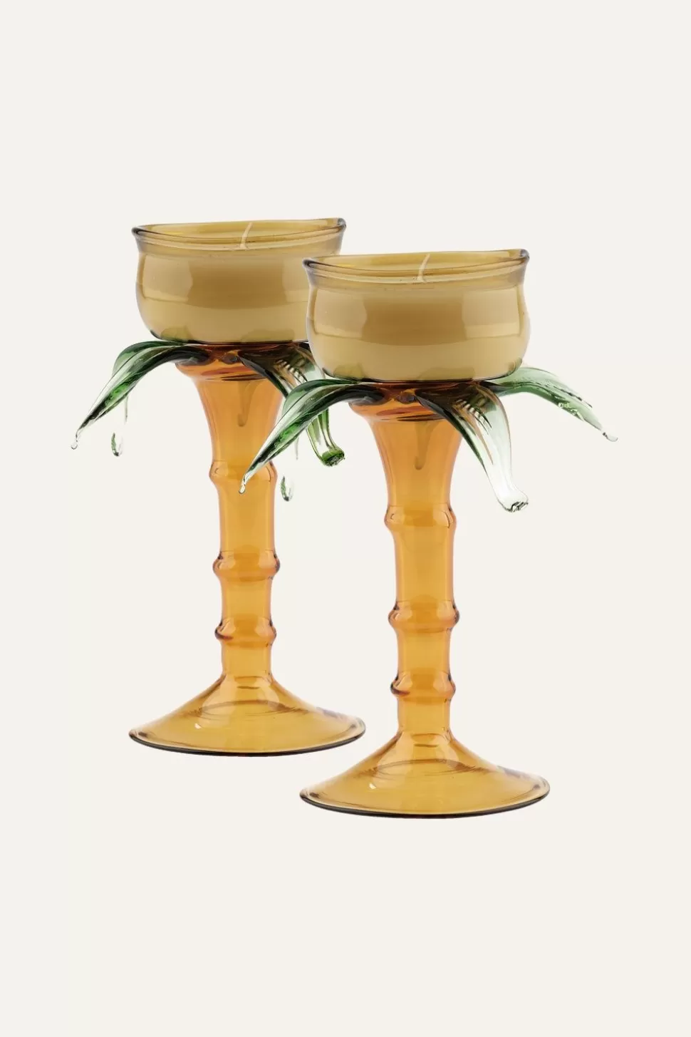 Johanna Ortiz Home Decor | Sincelejo Candle Holders In Jade Set Of 2