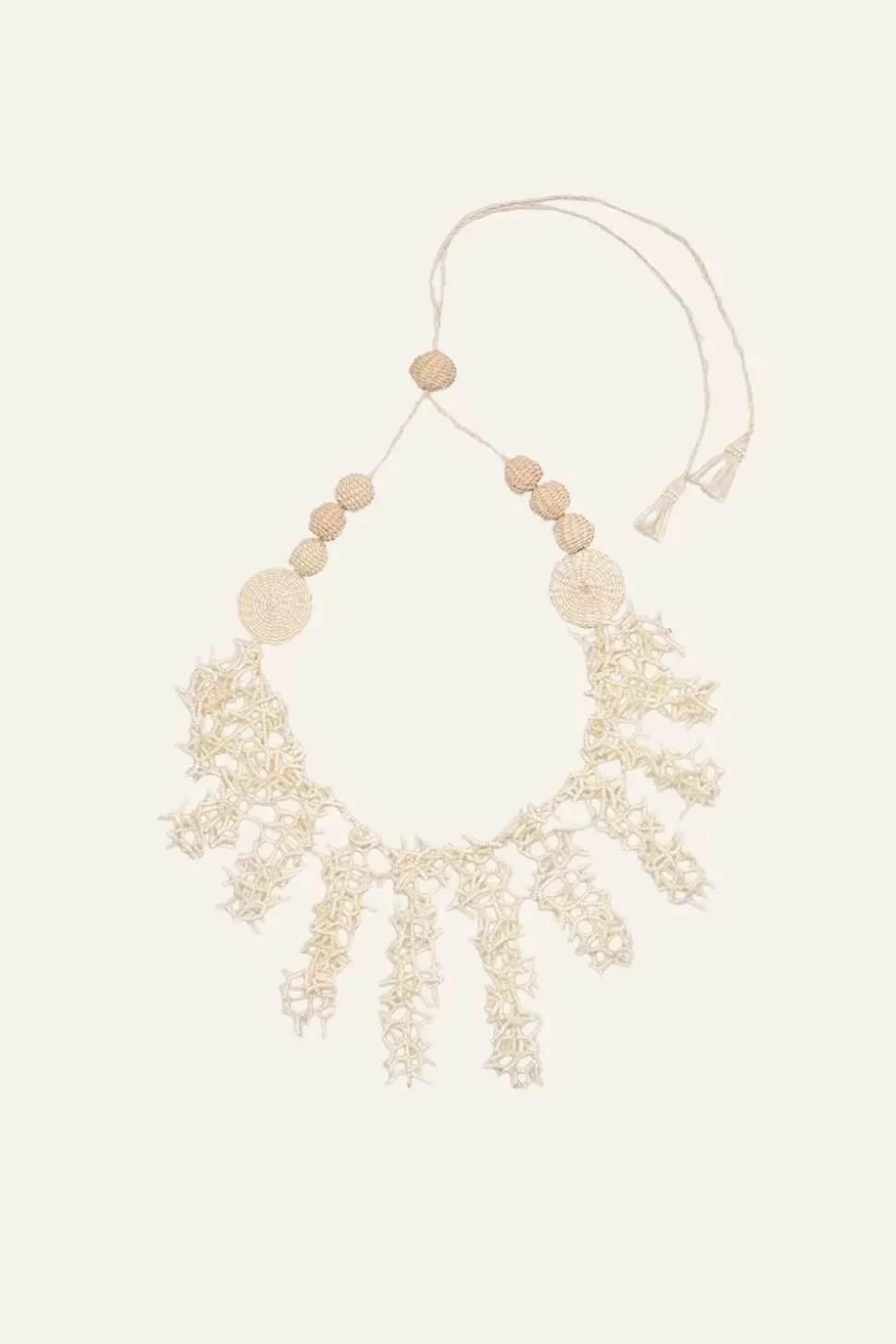 Johanna Ortiz Jewelry | Sol Inti Necklace In Ecru