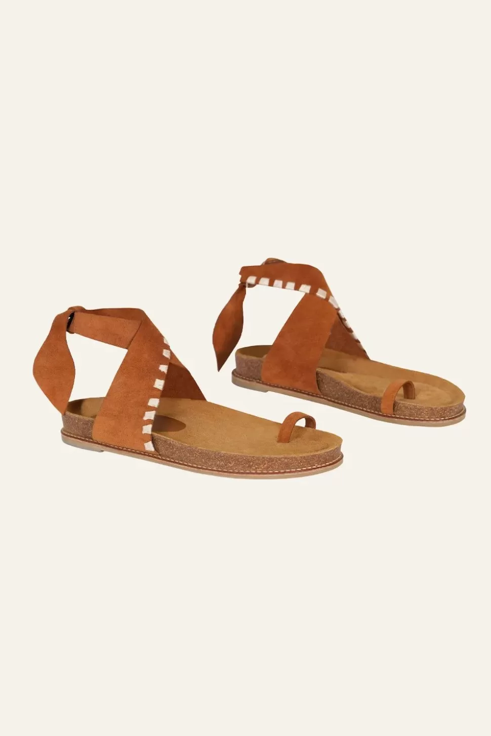 Johanna Ortiz Shoes | Song Leader Sandals In Brown