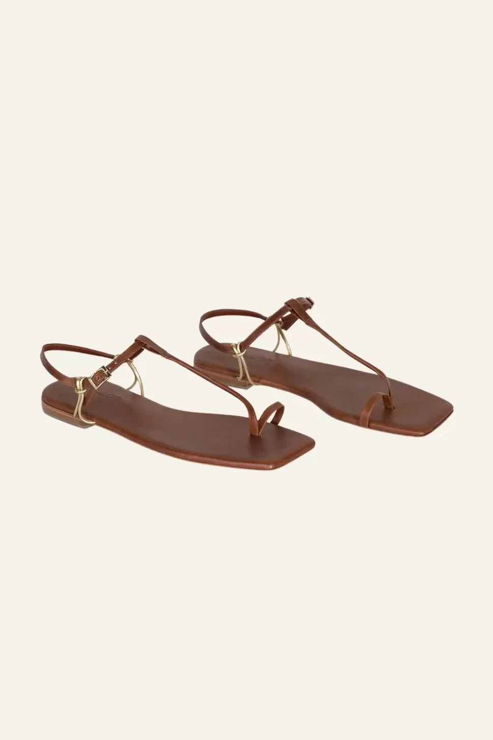 Johanna Ortiz Shoes | Sun Downer Sandals In Brown