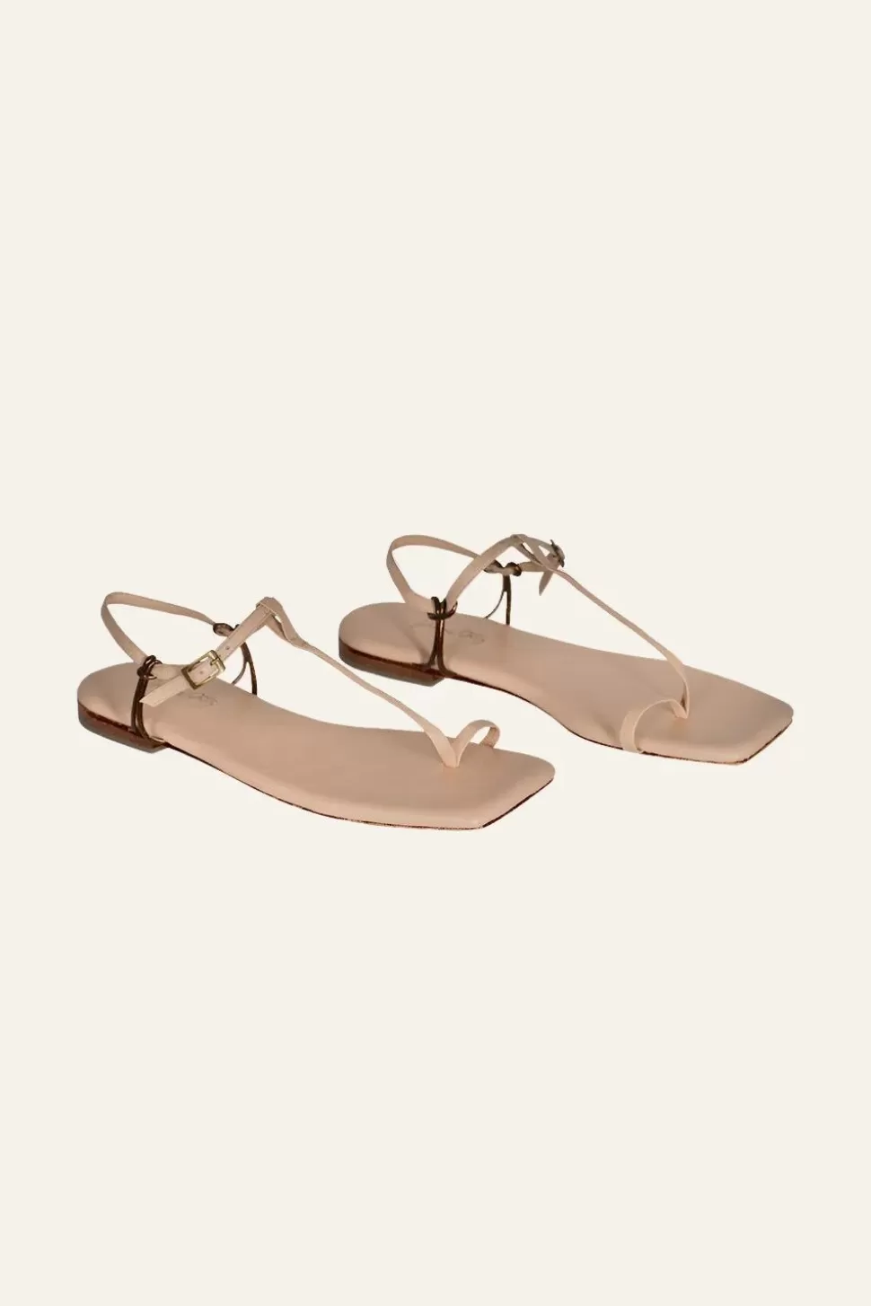 Johanna Ortiz Shoes | Sun Downer Sandals In Nude