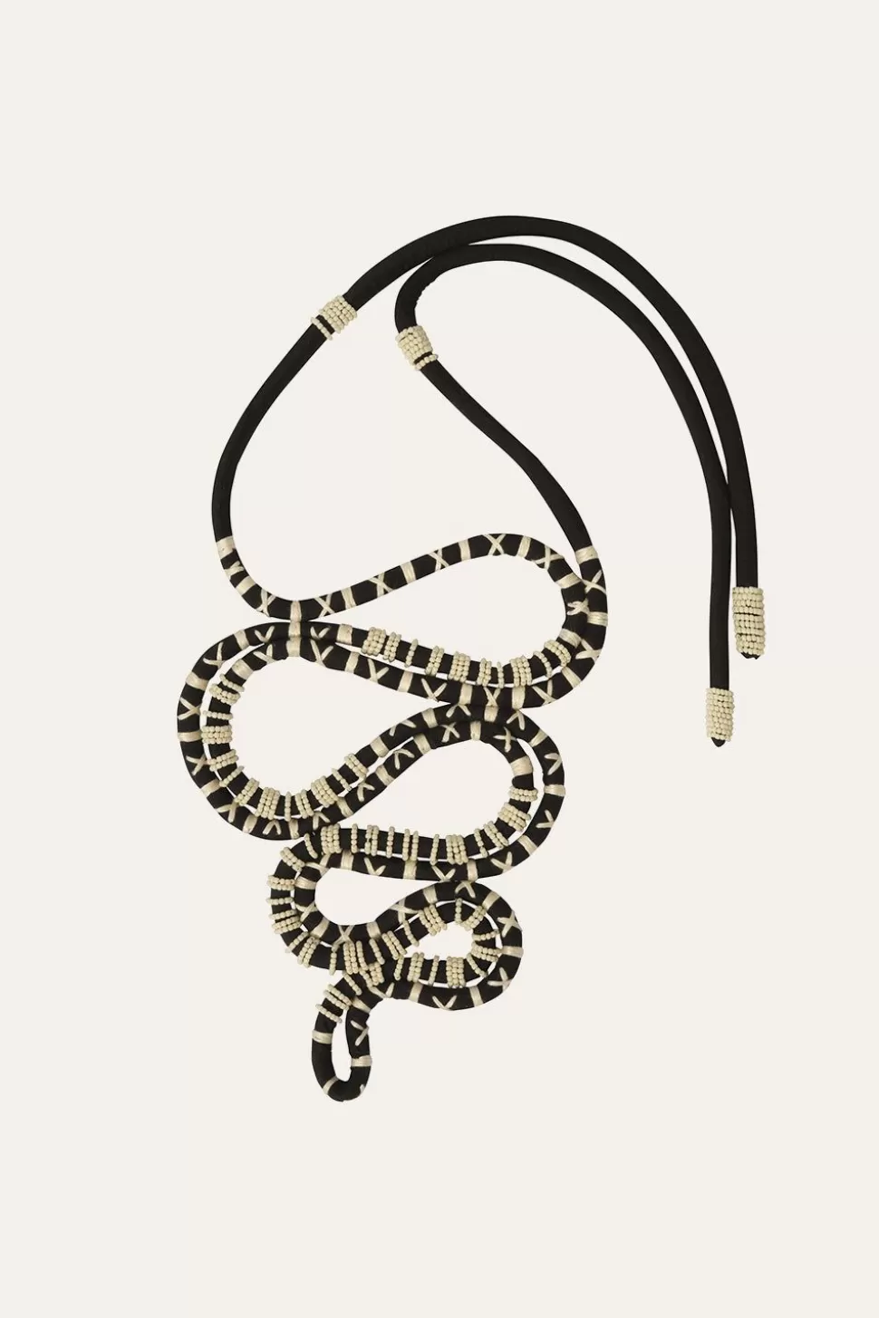 Johanna Ortiz Jewelry | The Great Serpent Necklace In Black