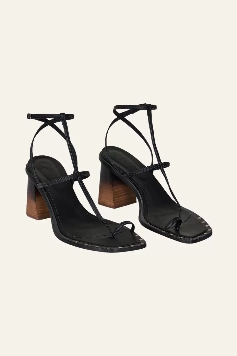 Johanna Ortiz Shoes | The Maze Heels In Black