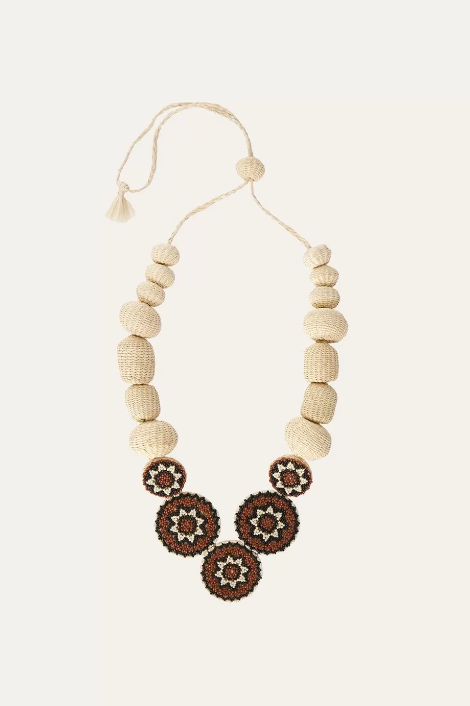 Johanna Ortiz Jewelry | Tropical Jewel Necklace In Ecru