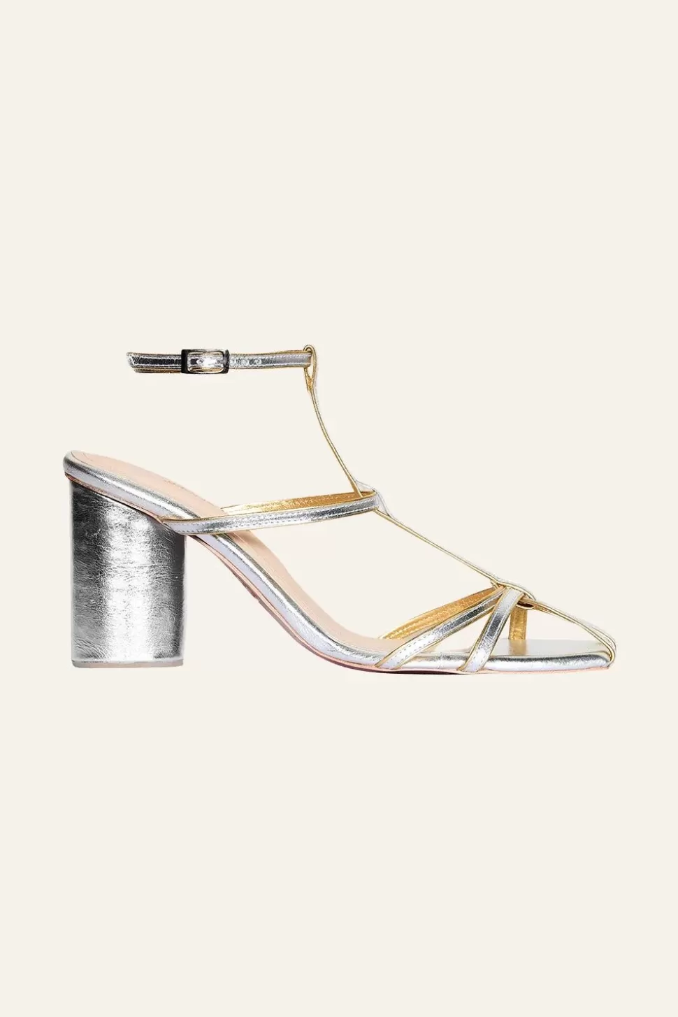 Johanna Ortiz Shoes | Veracruz Heels In Silver