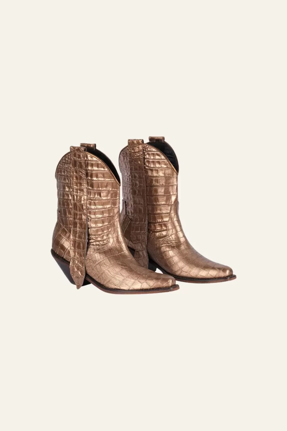 Johanna Ortiz Shoes | Way Of Life Boots In Copper